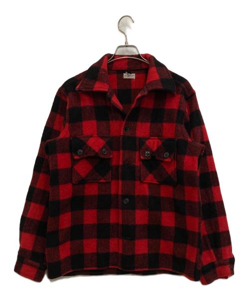 minnesota woolen（ミネソタ ウーレン）minnesota woolen (ミネソタ ウーレン) ヘビーネルシャツ レッド サイズ:-の古着・服飾アイテム
