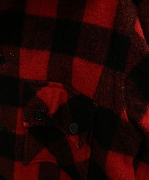 minnesota woolen（ミネソタ ウーレン）minnesota woolen (ミネソタ ウーレン) ヘビーネルシャツ レッド サイズ:-の古着・服飾アイテム
