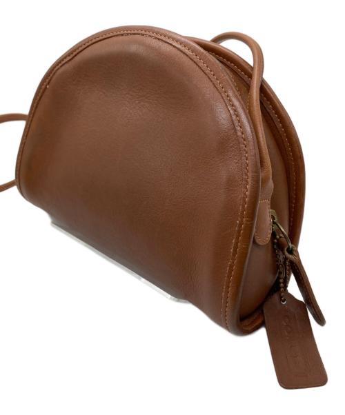 COACH（コーチ）COACH (コーチ) KIMBALL ZIPショルダーバッグ ブラウンの古着・服飾アイテム