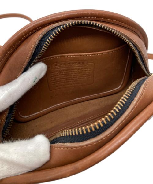 COACH（コーチ）COACH (コーチ) KIMBALL ZIPショルダーバッグ ブラウンの古着・服飾アイテム