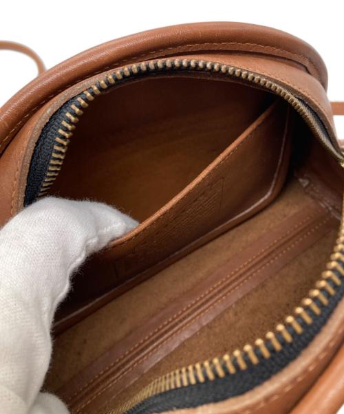 COACH（コーチ）COACH (コーチ) KIMBALL ZIPショルダーバッグ ブラウンの古着・服飾アイテム