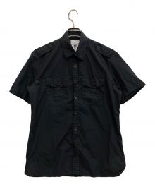 PT TORINO（ピーティートリノ）の古着「半袖シャツ」｜ブラック