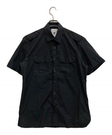 中古・古着通販】PT TORINO (ピーティートリノ) 半袖シャツ ブラック 