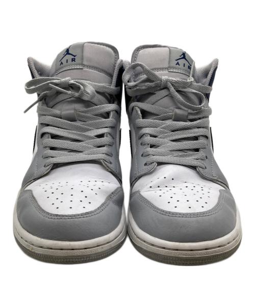 NIKE（ナイキ）NIKE (ナイキ) AIR JORDAN 1 MID グレー サイズ:27.5の古着・服飾アイテム
