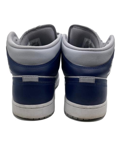 NIKE（ナイキ）NIKE (ナイキ) AIR JORDAN 1 MID グレー サイズ:27.5の古着・服飾アイテム