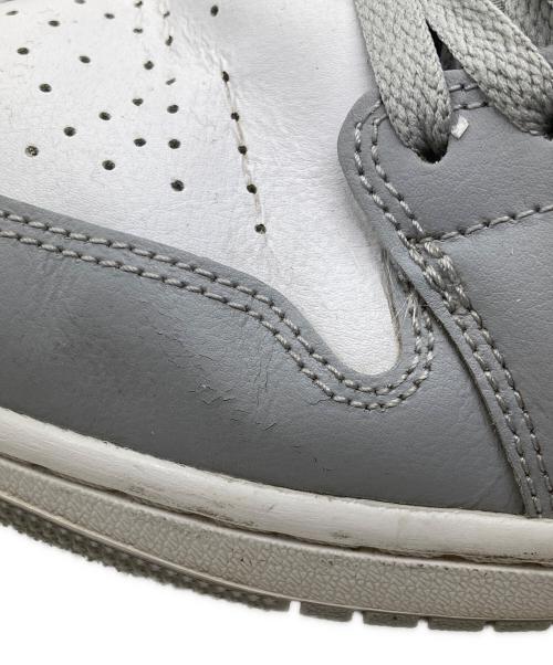 NIKE（ナイキ）NIKE (ナイキ) AIR JORDAN 1 MID グレー サイズ:27.5の古着・服飾アイテム