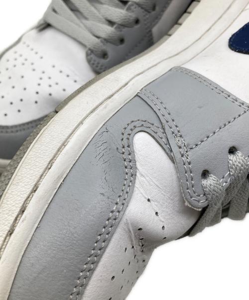 NIKE（ナイキ）NIKE (ナイキ) AIR JORDAN 1 MID グレー サイズ:27.5の古着・服飾アイテム