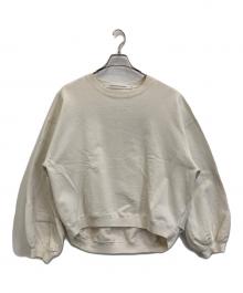 COGTHEBIGSMOKE（コグザビッグスモーク）の古着「パフスリーブスウェット」｜アイボリー