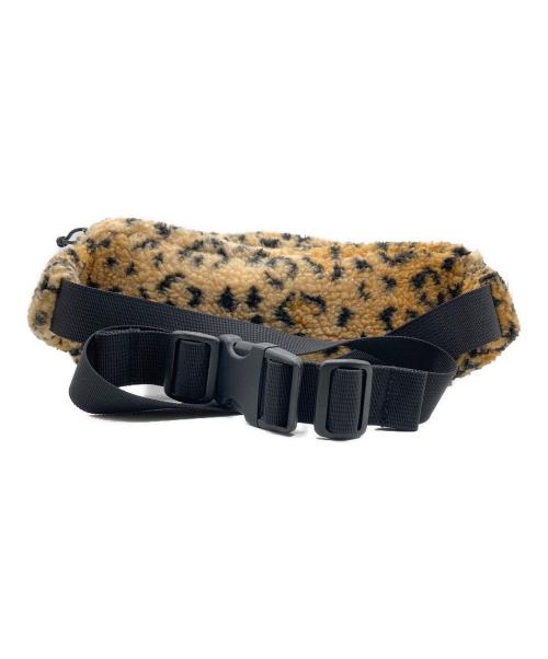 SUPREME（シュプリーム）SUPREME (シュプリーム) Leopard Fleece Waist Bag ブラウンの古着・服飾アイテム