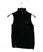 wool powerウールパワー）の古着「ニットベスト」｜ブラック