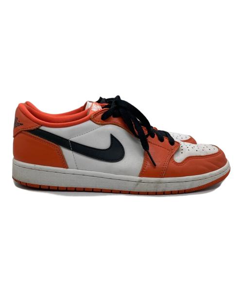 NIKE（ナイキ）NIKE (ナイキ) ローカットスニーカー オレンジ サイズ:27.5の古着・服飾アイテム