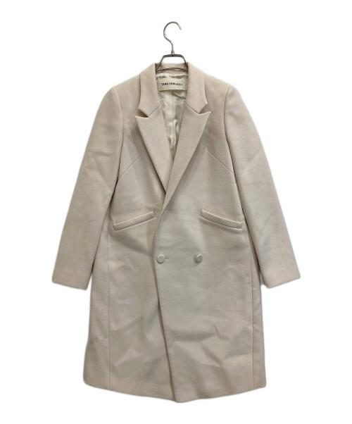 TARO HORIUCHI（タロウホリウチ）TARO HORIUCHI (タロウホリウチ) ウールコート アイボリー サイズ:2の古着・服飾アイテム