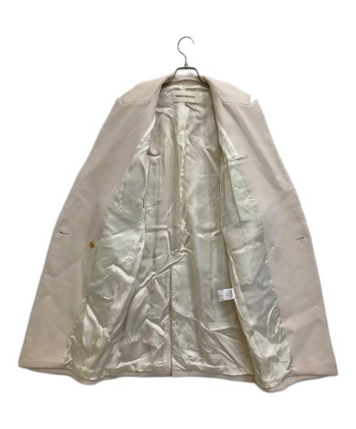 TARO HORIUCHI（タロウホリウチ）TARO HORIUCHI (タロウホリウチ) ウールコート アイボリー サイズ:2の古着・服飾アイテム