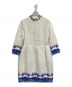 UNDERCOVERアンダーカバー）の古着「半袖ワンピース」｜ホワイト