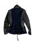 sacai (サカイ) Wool-blend and leather biker jacket インディゴ サイズ:1：40000円