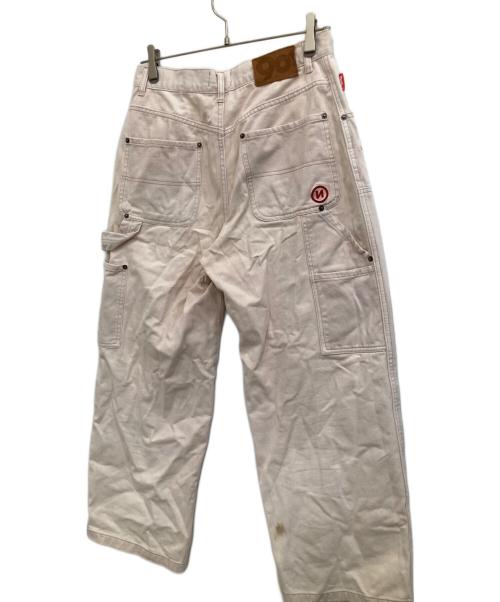 9090（9090）9090 (9090) Double Knee Vintage Pants 9090 アイボリー サイズ:Ｍの古着・服飾アイテム