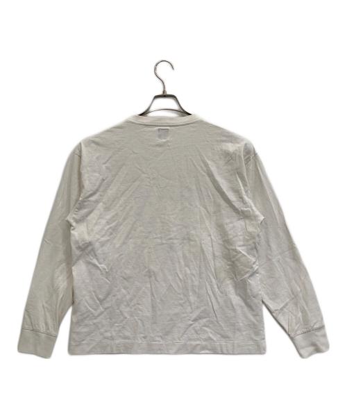 HUMAN MADE（ヒューマンメイド）HUMAN MADE (ヒューマンメイド) 長袖カットソー アイボリー サイズ:Mの古着・服飾アイテム