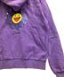 中古・古着 JBalvin (ジェーバルヴィン) MURAKAMI TAKASHI (ムラカミタカシ) パーカー パープル サイズ:XS：8000円