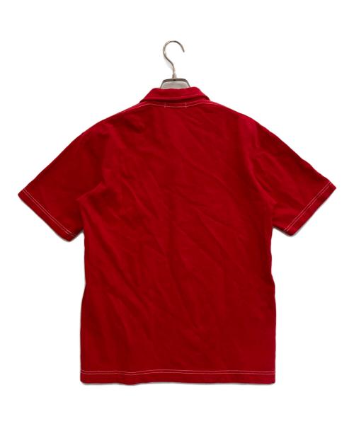 COMME des GARCONS HOMME（コムデギャルソン オム）COMME des GARCONS HOMME (コムデギャルソン オム) ポロシャツ レッド サイズ:Sの古着・服飾アイテム