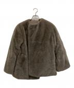 Mila Owenミラオーウェン）の古着「リバーシブルブルゾン」｜ブラウン