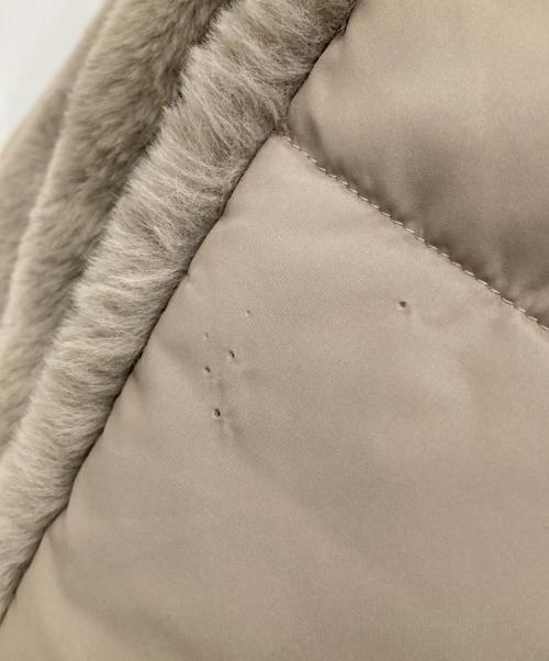 Mila Owen（ミラオーウェン）Mila Owen (ミラオーウェン) リバーシブルブルゾン ブラウンの古着・服飾アイテム