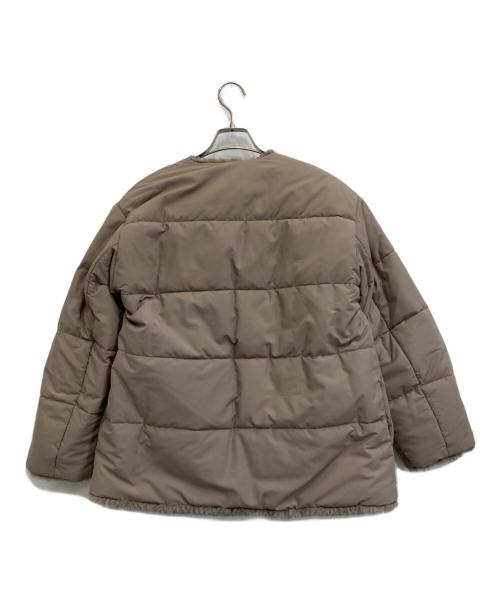 Mila Owen（ミラオーウェン）Mila Owen (ミラオーウェン) リバーシブルブルゾン ブラウンの古着・服飾アイテム