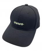 OMMOオーエムエムオー）の古着「OMMO LOGO CAP」｜ブラック