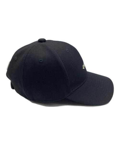 OMMO（オーエムエムオー）OMMO (オーエムエムオー) OMMO LOGO CAP ブラックの古着・服飾アイテム