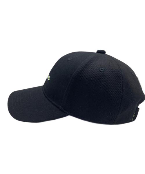 OMMO（オーエムエムオー）OMMO (オーエムエムオー) OMMO LOGO CAP ブラックの古着・服飾アイテム