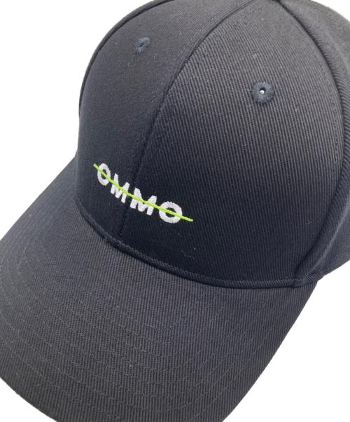 OMMO（オーエムエムオー）OMMO (オーエムエムオー) OMMO LOGO CAP ブラックの古着・服飾アイテム