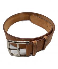 HERMES（エルメス）の古着「レザーベルト」｜ブラウン