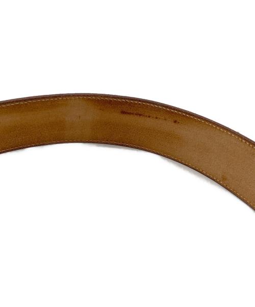 HERMES（エルメス）HERMES (エルメス) レザーベルト ブラウンの古着・服飾アイテム