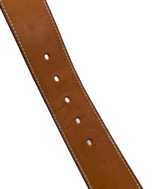 HERMES（エルメス）HERMES (エルメス) レザーベルト ブラウンの古着・服飾アイテム
