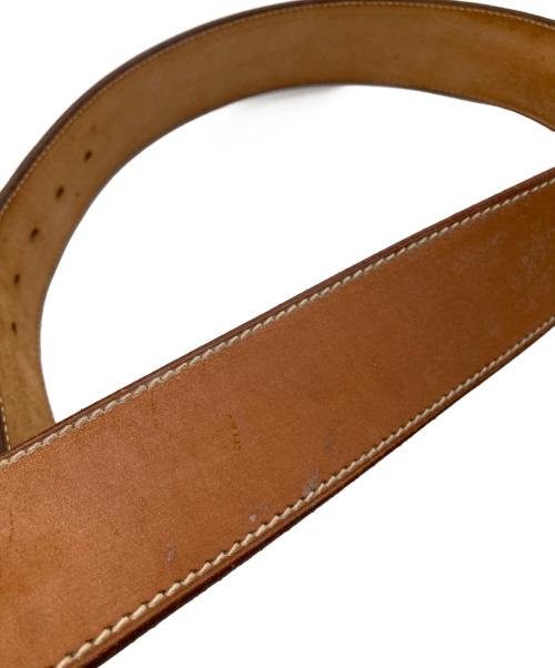 HERMES（エルメス）HERMES (エルメス) レザーベルト ブラウンの古着・服飾アイテム