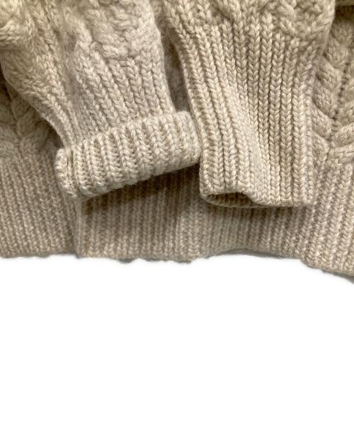 ISABEL MARANT ETOILE（イザベルマランエトワール）ISABEL MARANT ETOILE (イザベルマランエトワール) ウールニット ベージュ サイズ:-の古着・服飾アイテム
