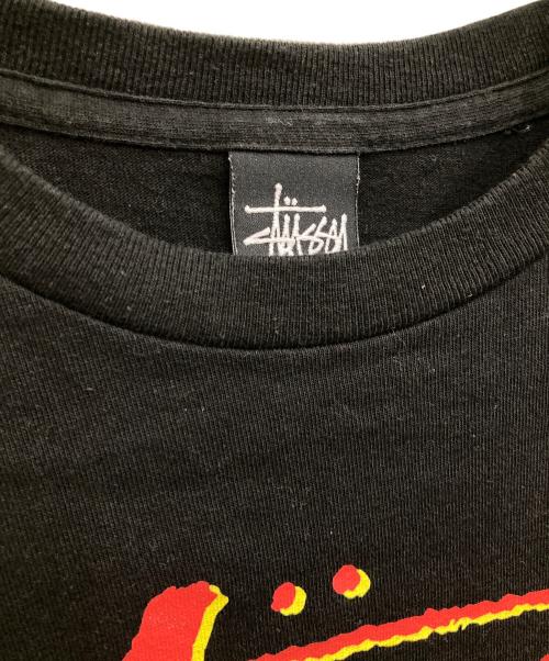 stussy（ステューシー）stussy (ステューシー) ロングスリーブカットソー ブラック サイズ:Ｌの古着・服飾アイテム