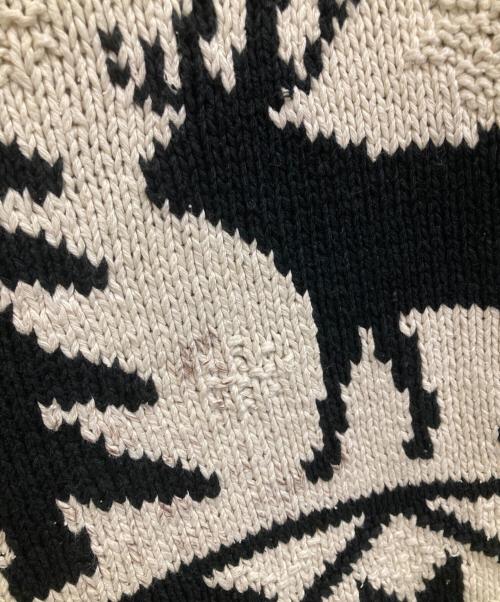 LAUREN RALPH LAUREN（ローレンラルフローレン）LAUREN RALPH LAUREN (ローレンラルフローレン) ノルディックセーター ホワイト サイズ:-の古着・服飾アイテム