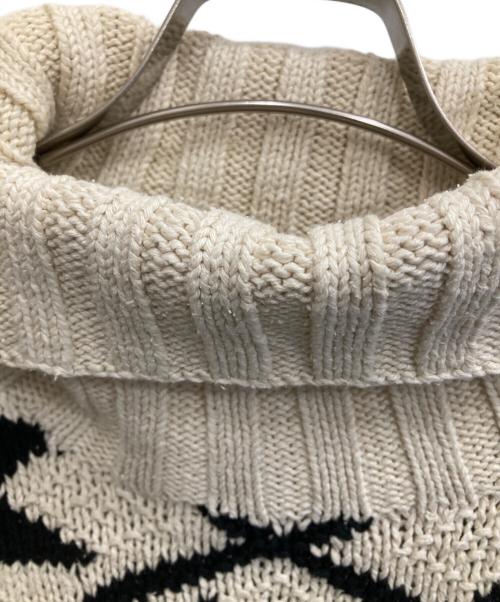 LAUREN RALPH LAUREN（ローレンラルフローレン）LAUREN RALPH LAUREN (ローレンラルフローレン) ノルディックセーター ホワイト サイズ:-の古着・服飾アイテム