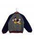 MICKEY UNLIMITED (ミッキー アンリミテッド) スタジャン グレー×ネイビー サイズ:ML 未使用品：5000円