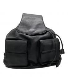 HIROFU（ヒロフ）の古着「レザーリュック」｜ブラック