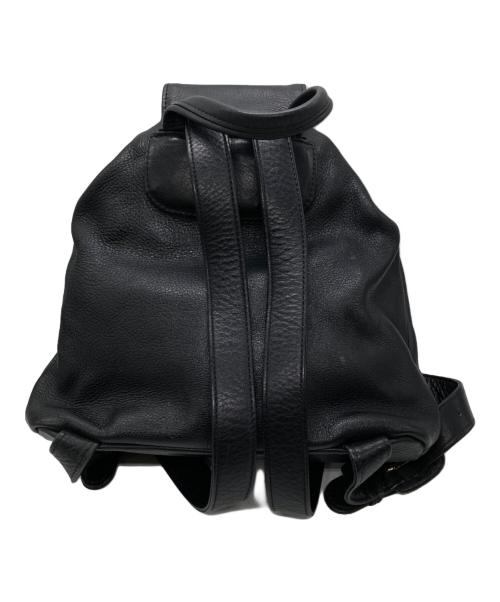 HIROFU（ヒロフ）HIROFU (ヒロフ) レザーリュック ブラックの古着・服飾アイテム