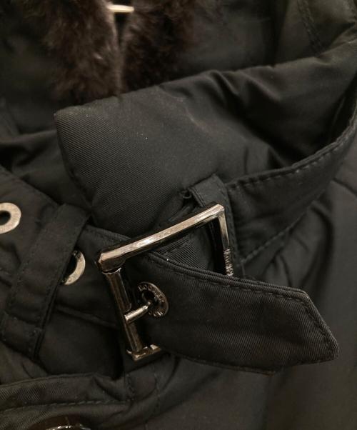 MOORER（ムーレー）MOORER (ムーレー) ダブルブレストダウンジャケット ブラック サイズ:44の古着・服飾アイテム