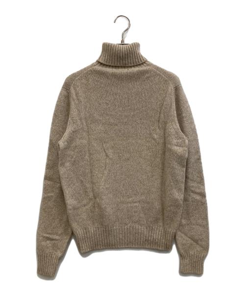 Cruciani（クルチアーニ）CRUCIANI (クルチアーニ) ウールタートルネックニット ベージュ サイズ:46の古着・服飾アイテム
