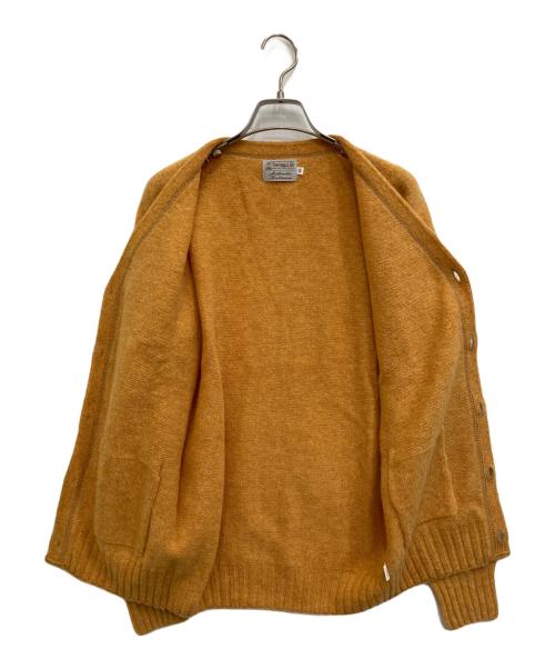INVERALLAN（インバーアラン）INVERALLAN (インバーアラン) ニットカーディガン イエロー サイズ:40の古着・服飾アイテム