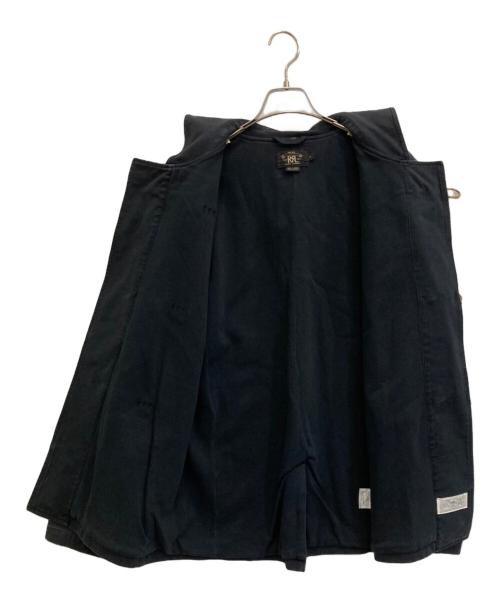 RRL（ダブルアールエル）RRL (ダブルアールエル) コットンダッフルコート ブラック サイズ:Sの古着・服飾アイテム