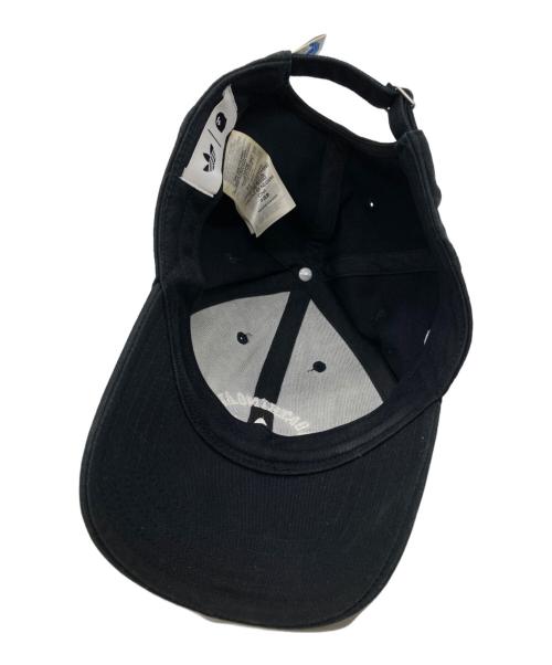adidas（アディダス）adidas (アディダス) A BATHING APE (ア ベイシング エイプ) キャップ ブラックの古着・服飾アイテム