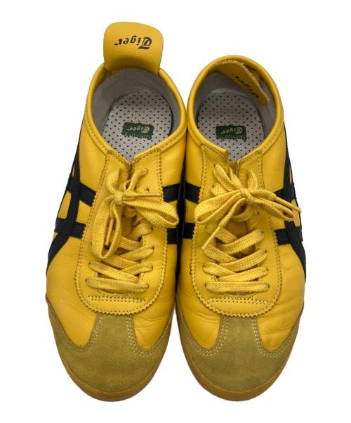 Onitsuka Tiger（オニツカタイガー）Onitsuka Tiger (オニツカタイガー) ローカットスニーカー イエロー サイズ:26の古着・服飾アイテム