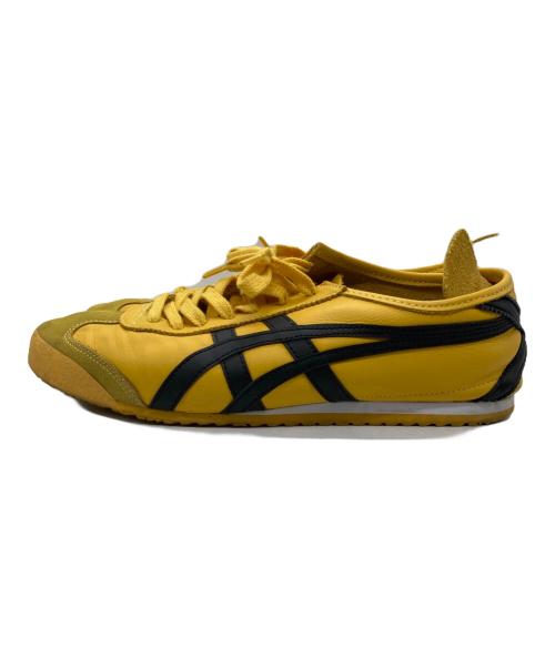 Onitsuka Tiger（オニツカタイガー）Onitsuka Tiger (オニツカタイガー) ローカットスニーカー イエロー サイズ:26の古着・服飾アイテム