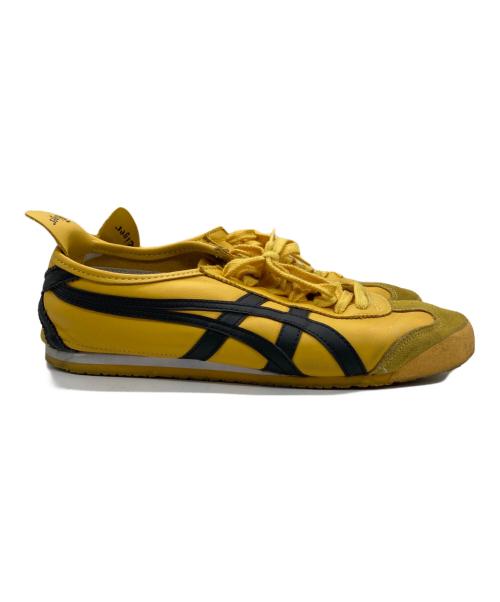 Onitsuka Tiger（オニツカタイガー）Onitsuka Tiger (オニツカタイガー) ローカットスニーカー イエロー サイズ:26の古着・服飾アイテム