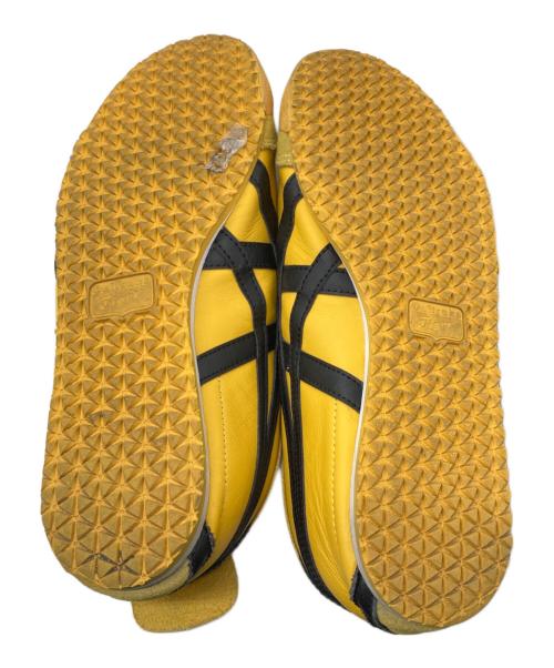 Onitsuka Tiger（オニツカタイガー）Onitsuka Tiger (オニツカタイガー) ローカットスニーカー イエロー サイズ:26の古着・服飾アイテム